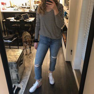 Striped Long Sleeve Tee